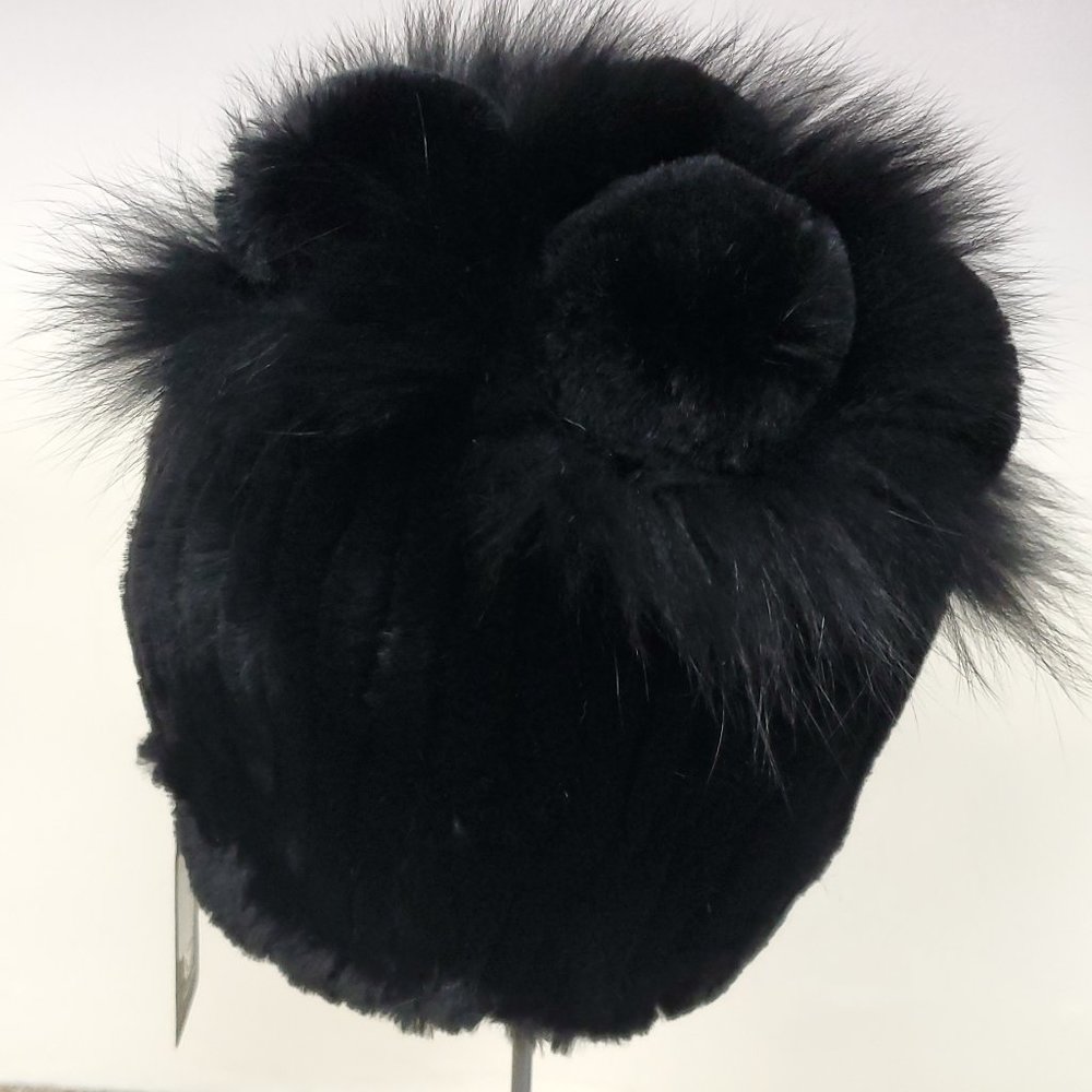 SALE Rex Rabbit Fur Stretch Hat